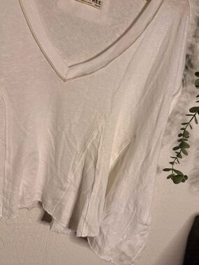 We the Free Swing Along with Me Tee NWOT clean ivory